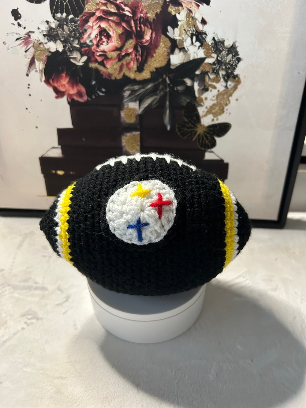 Custom Football Plush made to order (no two will look exactly alike) - Picture 4 of 4